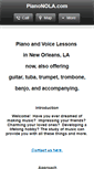 Mobile Screenshot of pianonola.com